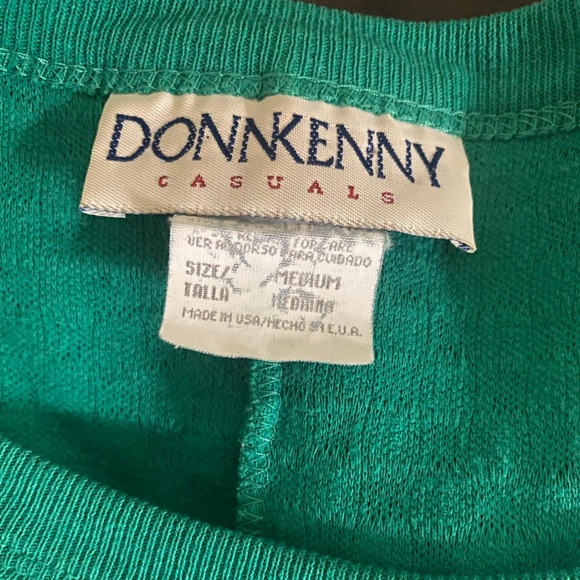 Vintage 80s Raised Grid Textured Sweater Top - Picture 3 of 3